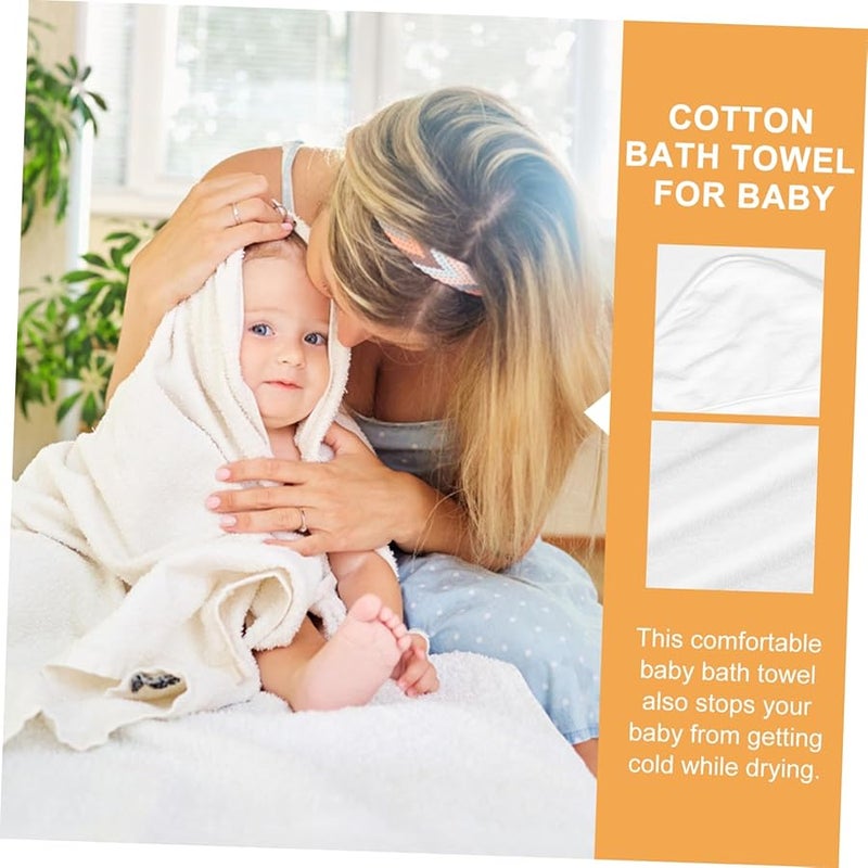 مناشف حمام مع قلنسوة 2 قطعة خفيفة الوزن عالية الجودة للجنسين للأطفال أولاد وبنات - Image 5